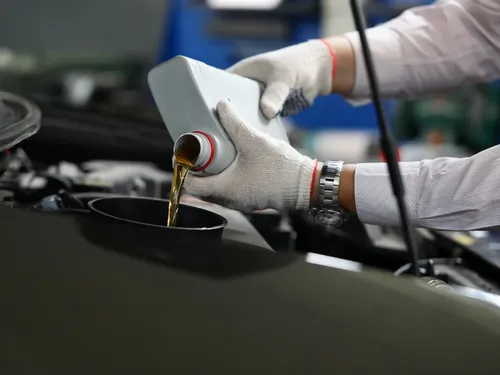 Screenshot of Oil Change & Maintenance