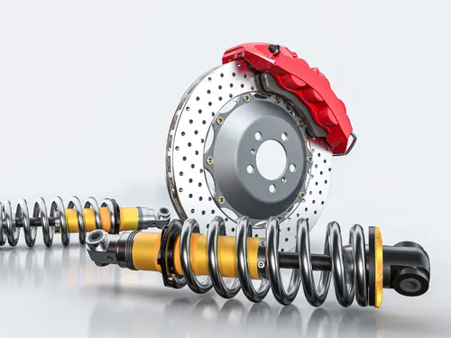 Screenshot of Suspension & Steering