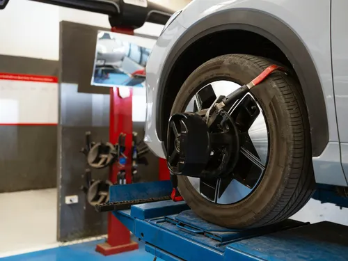 Screenshot of Wheel Alignment